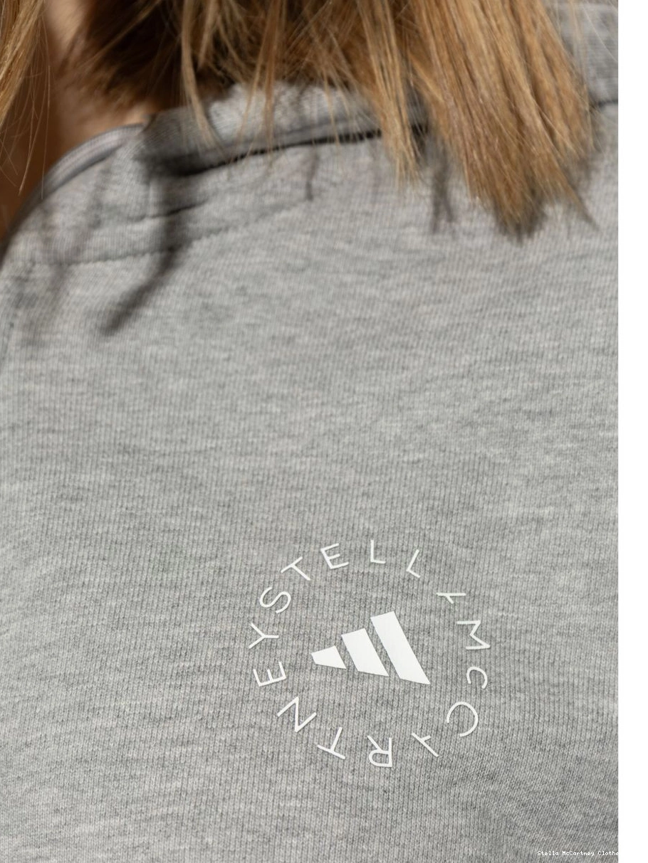 Cheap cropped hoodie by adidas Stella logo-print McCartney Women 0810